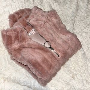 Plush cropped pullover